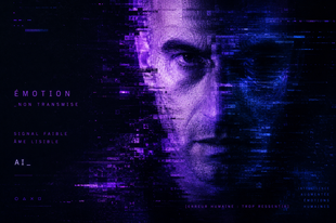 Avatar &eacute;motionnel de Melomar AI_ glitch &eacute;motionnel